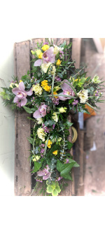 Textured Cross funerals Flowers